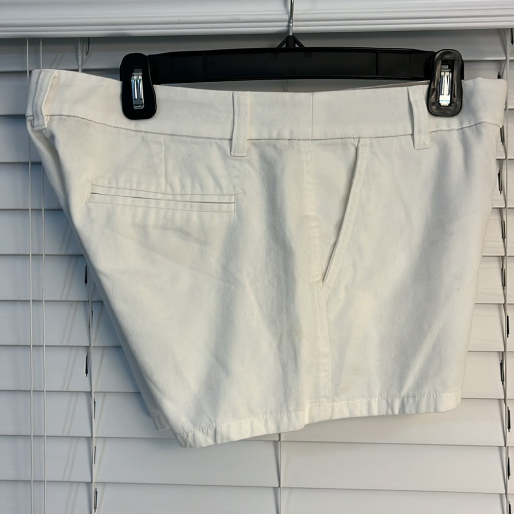 J. Crew White Shorts. Size 4.